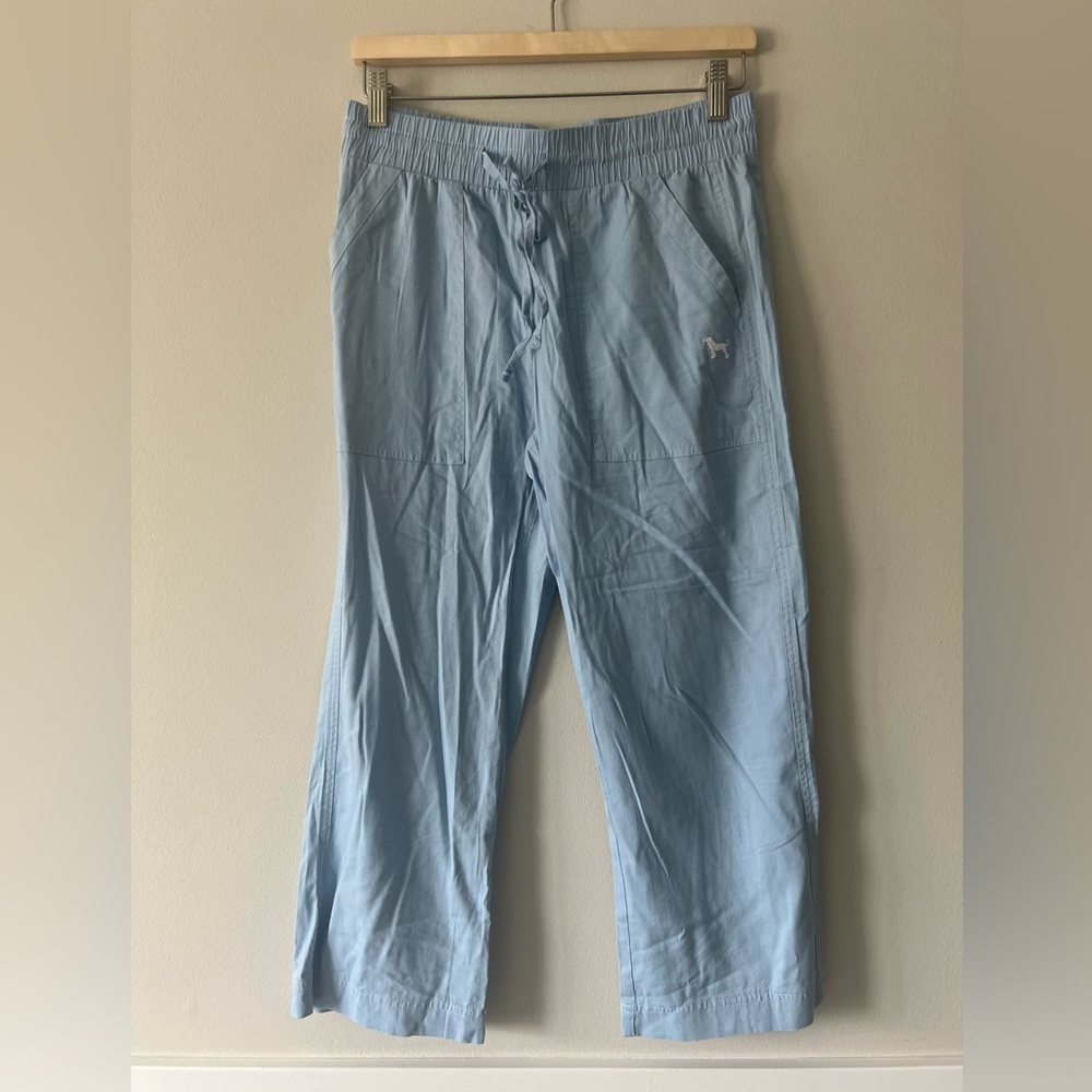 The Black Dog Light Blue Drawstring Pants XS Small